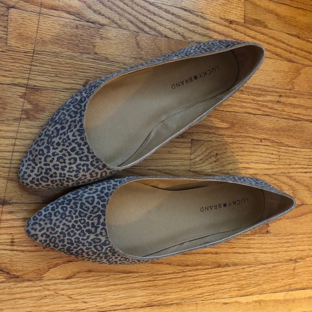 EUC Lucky Brand Bylando Flats Size 9.5
